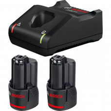Набір акумулятор і зарядний пристрій Bosch Professional GBA 12В 2х3.0Агод ЗП GAL 12V-40 (1.600.A01.9RD)