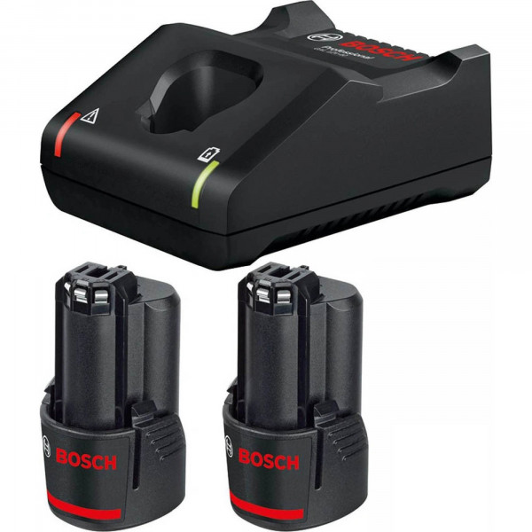 Набір акумулятор і зарядний пристрій Bosch Professional GBA 12В 2х3.0Агод ЗП GAL 12V-40 (1.600.A01.9RD)
