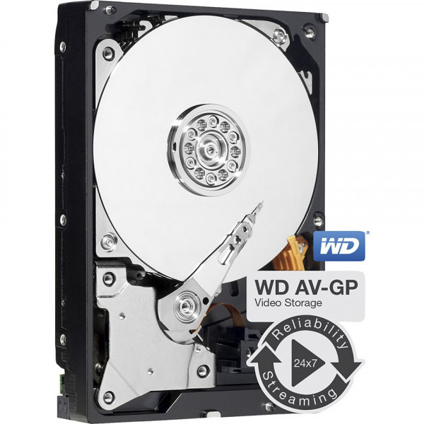 Накопичувач HDD SATA 2.0TB WD Caviar AV-GP 64MB (WD20EURX) Refurbished