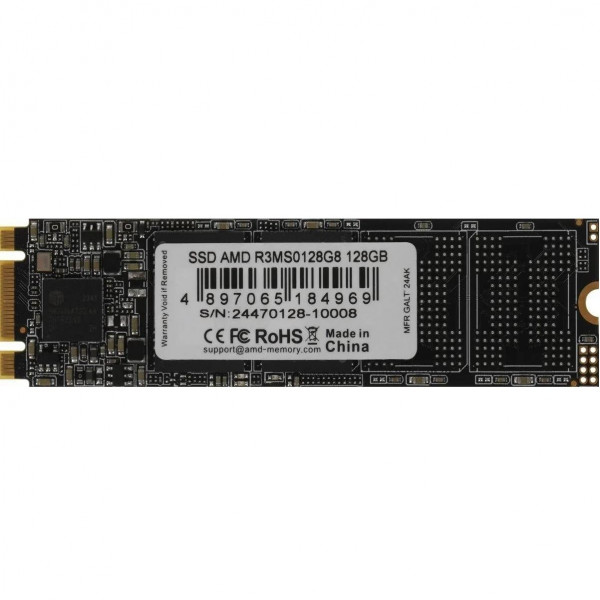 Накопичувач SSD 128GB AMD Radeon R3 M.2 2280 SATA III 3D NAND TLC (R3MS0128G8)