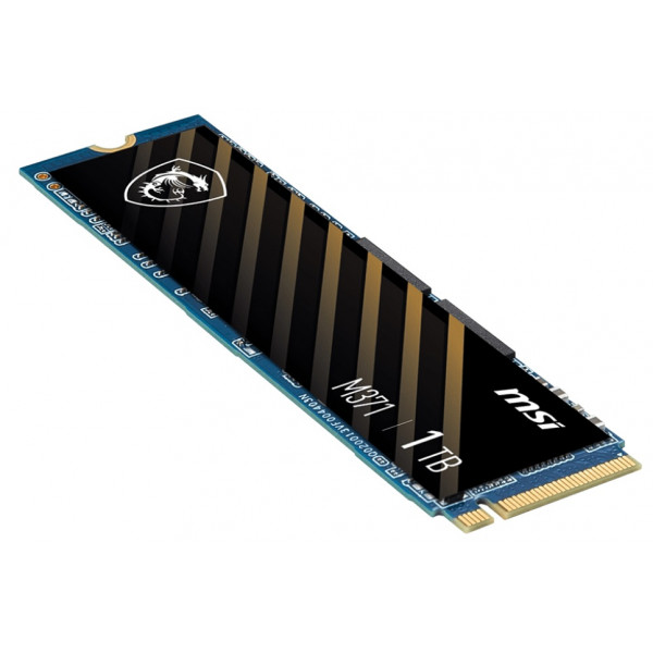 Накопичувач SSD 1TB MSI Spatium M371 M.2 2280 PCIe 3.0 x4 NVMe 3D NAND TLC (S78-440L870-P83)_акція