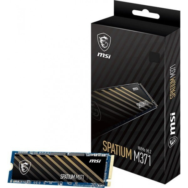 Накопичувач SSD 1TB MSI Spatium M371 M.2 2280 PCIe 3.0 x4 NVMe 3D NAND TLC (S78-440L870-P83)_акція