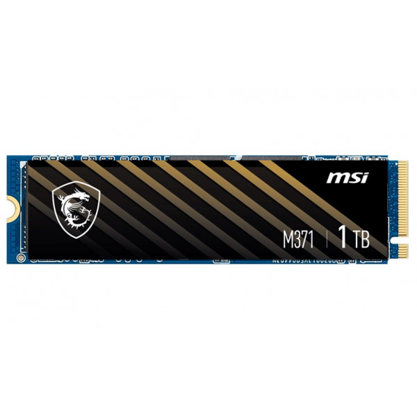 Накопичувач SSD 1TB MSI Spatium M371 M.2 2280 PCIe 3.0 x4 NVMe 3D NAND TLC (S78-440L870-P83)_акція