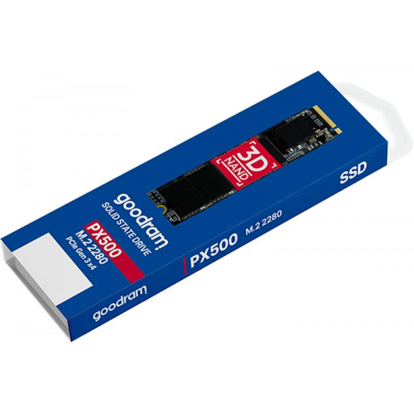 Накопичувач SSD 256GB Goodram PX500 G.2 M.2 2280 PCIe 3.0 x4 NVMe 3D TLC (SSDPR-PX500-256-80-G2)