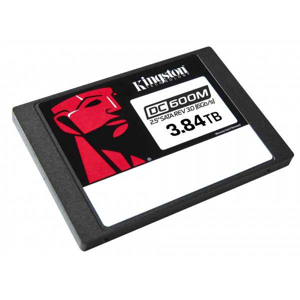 Накопичувач SSD 3.84TB Kingston SSD DC600M 2.5" SATAIII 3D TLC (SEDC600M/3840G)