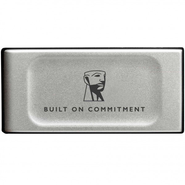 Накопичувач зовнішній SSD Portable USB 2.0ТB Kingston XS2000 BoC Silver (SXS2000/2000GA)