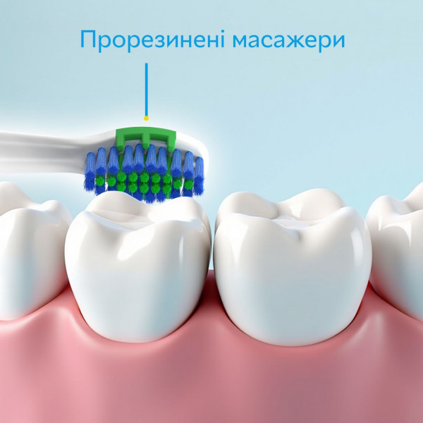 Насадки для зубної щітки Pecham Travel White (4820301550044)