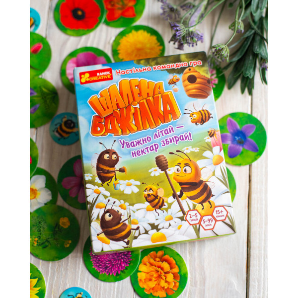 Настільна гра Божевільна бджілка