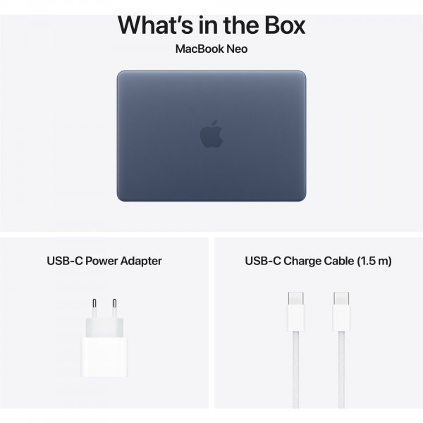 Ноутбук Apple MacBook Neo 13" A18 Pro 8/256GB 2026 (MHFF4UA/A) Indigo