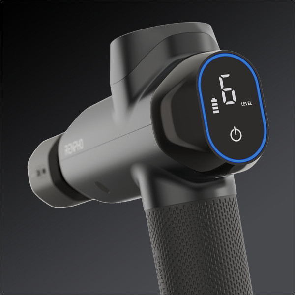 Перкусійний масажер RENPHO Power Thermacool Massage Gun (R-C001SH-BK)