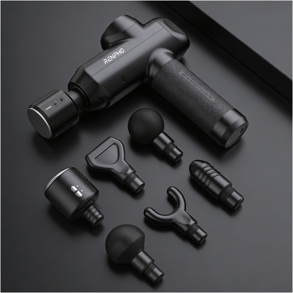 Перкусійний масажер RENPHO Power Thermacool Massage Gun (R-C001SH-BK)