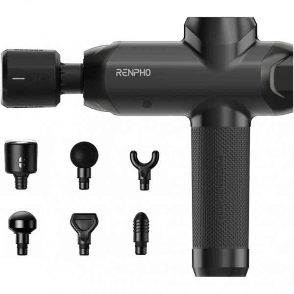 Перкусійний масажер RENPHO Power Thermacool Massage Gun (R-C001SH-BK)