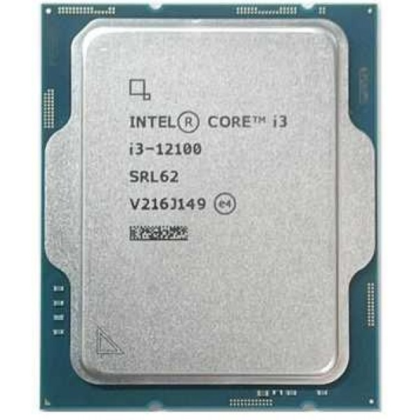 Процесор Intel Core i3 12100 3.3GHz (12MB, Alder Lake, 60W, S1700) Tray (CM8071504651012)