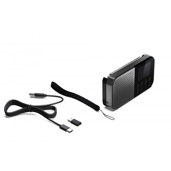 Радіоприймач Sharp DR-P520 Grey (DR-P520(GY))