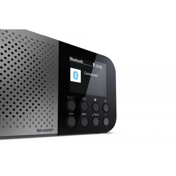 Радіоприймач Sharp DR-P520 Grey (DR-P520(GY))