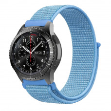 Ремінець BeCover Nylon Style для Honor MagicWatch 2/Huawei Watch 3 Pro Classic 46mm Aqua Blue (715003)