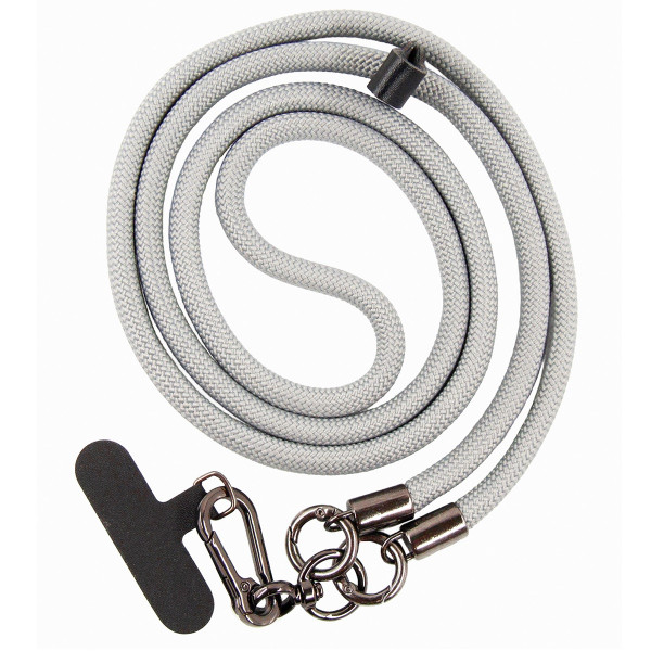 Ремінець для смартфона Dengos CrossBody Rope Grey (NTK-CRB-02)