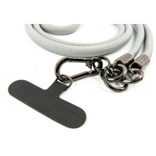 Ремінець для смартфона Dengos CrossBody Rope Grey (NTK-CRB-02)
