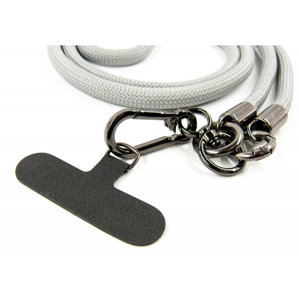 Ремінець для смартфона Dengos CrossBody Rope Grey (NTK-CRB-02)
