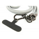 Ремінець для смартфона Dengos CrossBody Rope Grey (NTK-CRB-02)