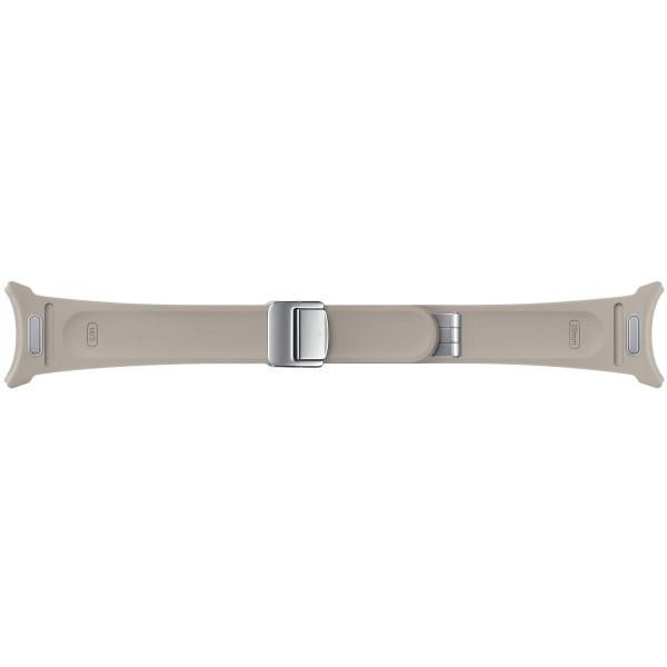 Ремінець Samsung D-Buckle Hybrid Eco-Leather Band для Samsung Galaxy (20mm, S/M) / Watch 4 / Watch 5 / Watch 6 Etoupe (ET-SHR93SAEGEU)