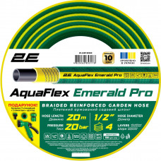 Шланг 2Е AquaFlex Emerald Pro 1/2" 20 м (2E-GHE12ED20)