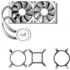 Система водяного охолодження AeroCool Abyss L240R White (ACLA-AB24117.21)
