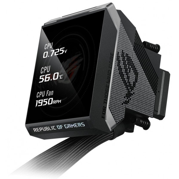 Система водяного охолодження Asus ROG Strix LC IV 360 ARGB LCD Black (90RC01M1-B0EAY0)
