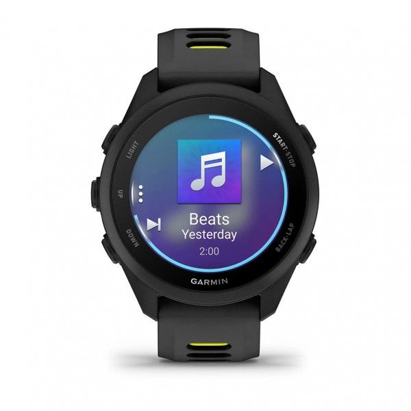Смарт-годинник Garmin Forerunner 170 Music GPS Black/Amp Yellow (010-03920-50)