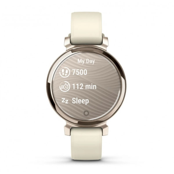 Смарт-годинник Garmin Lily 2 Cream Gold with Coconut Silicone Band (010-02839-70)