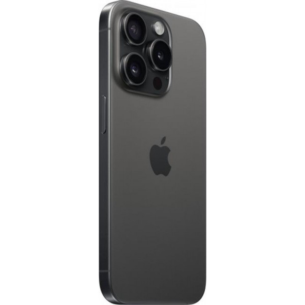 Смартфон Apple iPhone 15 Pro 128GB e-Sim Black Titanium (Відновлений / Близький до ідеального)