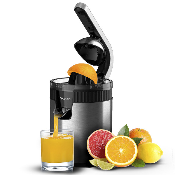 Соковижималка Cecotec Xqueeze RetroJuice 600 Steel (CCTC-03363)