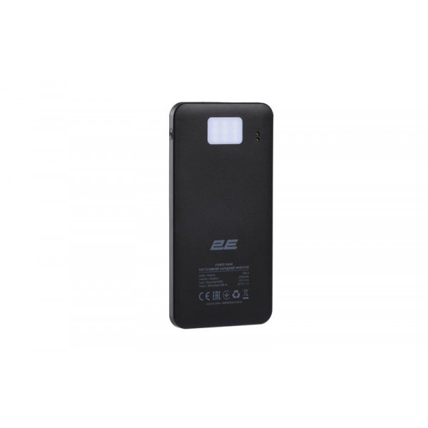Універсальна мобільна батарея 2E Solar 8000mAh Black (2E-PB814-BLACK)