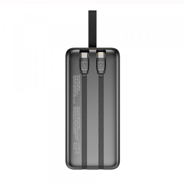 Універсальна мобільна батарея ColorWay Digital Display 50000mAh Black (CW-PB500LPC5BK-PDD)