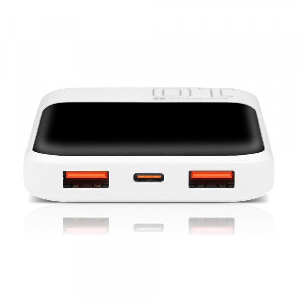 Універсальна мобільна батарея everActive EB-10Q 10000mAh White