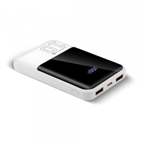 Універсальна мобільна батарея everActive EB-10Q 10000mAh White