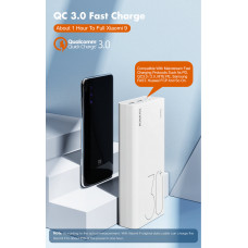 Універсальна мобільна батарея Romoss Sense8+ 30000mAh White (PHP30-401-02)