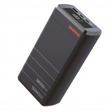 Універсальна мобільна батарея Techno PDC130 38000mAh PD 130W QC 3.0 Black