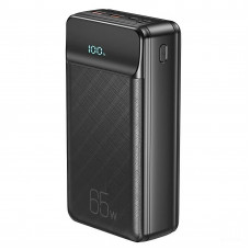 Універсальна мобільна батарея XO PR201 PD 65W QC 3.0 30000mAh Black