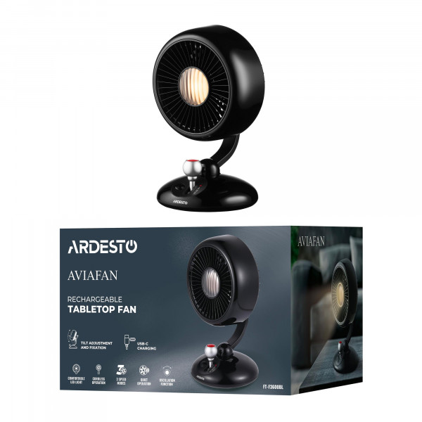 Вентилятор Ardesto AviaFan FT-F3600BL