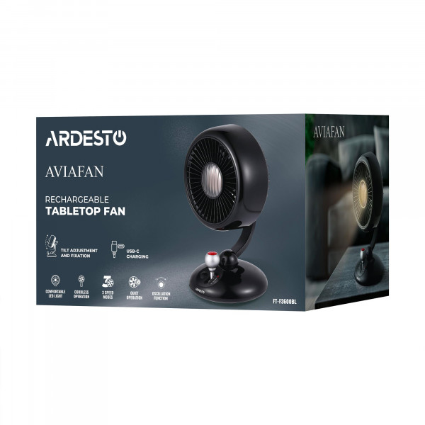 Вентилятор Ardesto AviaFan FT-F3600BL