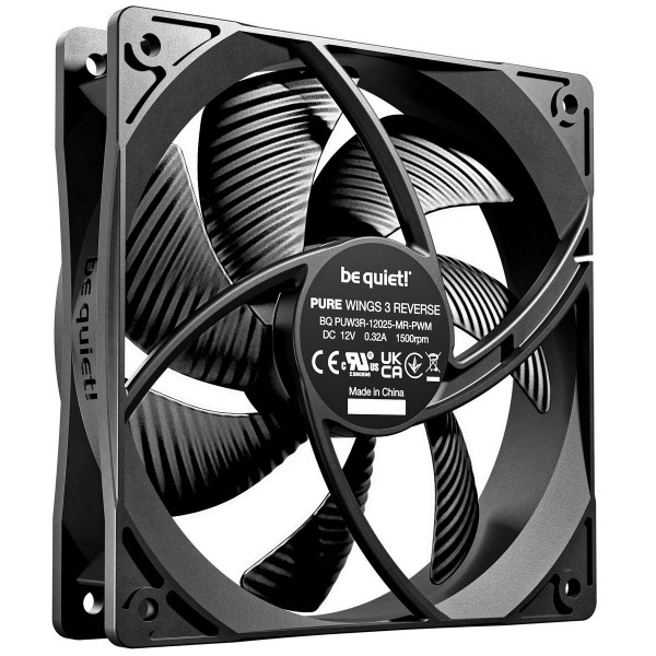 Вентилятор be quiet! Pure Wings 3 120mm PWM Reverse 3-Pack Black (BL137)