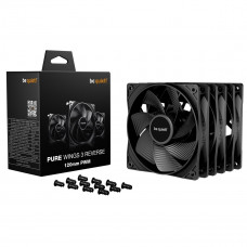Вентилятор be quiet! Pure Wings 3 120mm PWM Reverse 3-Pack Black (BL137)