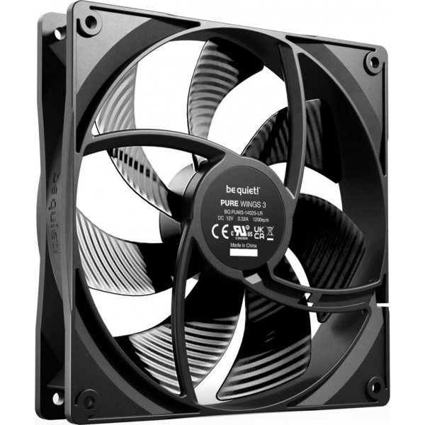 Вентилятор be quiet! Pure Wings 3 140mm Black (BL107)