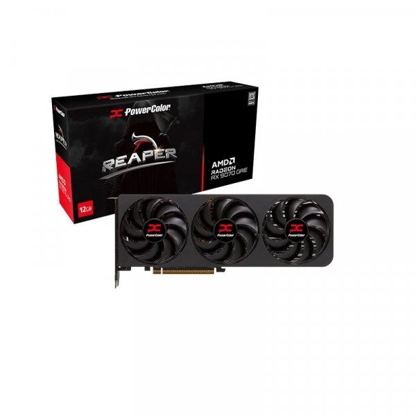 Відеокарта AMD Radeon RX 9070 GRE 12GB GDDR6 Reaper PowerColor (RX9070GRE 12G-A)