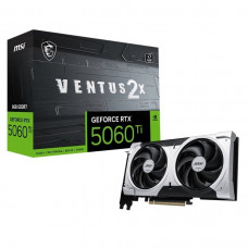 Відеокарта GF RTX 5060 Ti 8GB GDDR7 Ventus 2X Plus MSI (GeForce RTX 5060 Ti 8G VENTUS 2X PLUS)