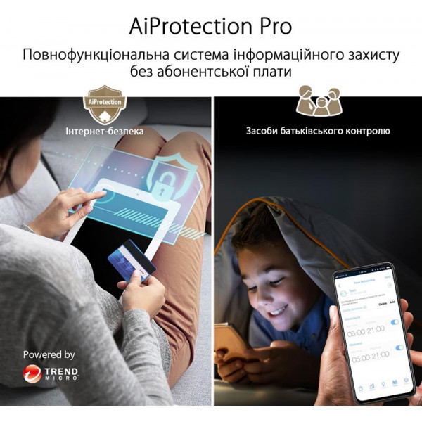 Wi-Fi Mesh система Asus ZenWiFi XT9 1pk Black (90IG0740-MO3B50)