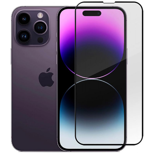 Захисне скло BeCover для Apple iPhone 14 Pro Black (707968)