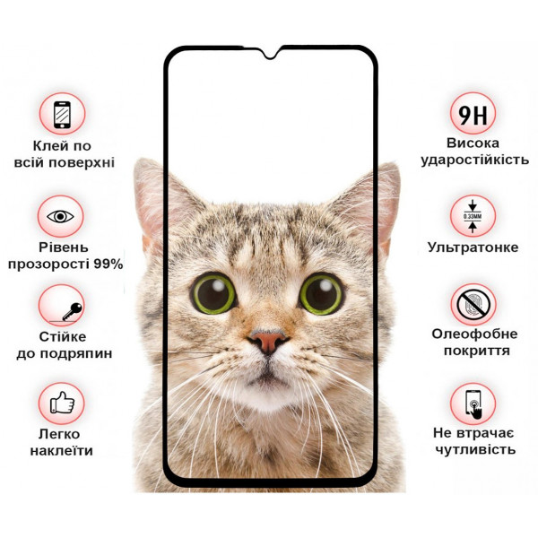 Захисне скло BeCover для Samsung Galaxy M15 5G SM-M156 Black (711044)