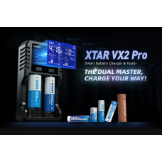 Зарядний пристрiй XTAR VX2 Pro